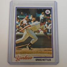 1978 TOPPS #250 GRAIG NETTLES NEW YORK YANKEES