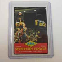 1973-74 TOPPS #206 ABA WESTERN FINALS PACERS STARS