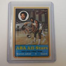 1973-74 TOPPS #220 WARREN JABALI ABA ALL STAR