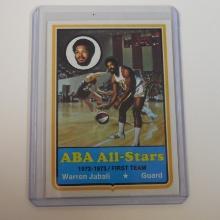 1973-74 TOPPS #220 WARREN JABALI ABA ALL STARS DENVER NUGGETS