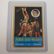 1973-74 TOPPS #210 DAN ISSEL KENTUCKY COLONELS ABA ALL STAR