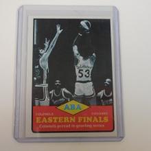 1973-74 TOPPS #207 ABA EASTERN FINALS KENTUCKY COLONELS CAROLINA COUGARS