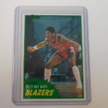 1981-82 TOPPS #83 BILLY RAY BATES ROOKIE CARD TRAIL BLAZERS