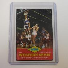 1973-74 TOPPS #203 ABA WESTERN SEMI FINALS UTAH STARS SWEET CONQUISTADORS