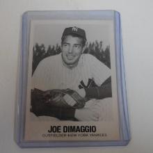 1977 TCMA RENATA GALASSO JOE DIMAGGIO NEW YORK YANKEES VINTAGE CARD