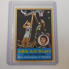 1973-74 TOPPS #200 BILLY CUNNINGHAM ABA ALL STAR CORLINA COUGARS