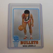 1973-74 TOPPS #176 WES UNSELD BALTIMORE BULLETS