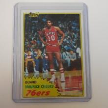 1981-82 TOPPS #90 MAURICE CHEEKS PHILADELPHIA 76ERS