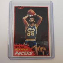 1981-82 TOPPS #91 BILLY KNIGHT INDIANA PACERS