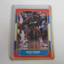 1986-87 FLEER BASKETBALL #47 CRAIG HODGES MILWAUKEE BUCKS