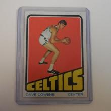 1972-73 TOPPS #7 DAVE COWENS BOSTON CELTICS HOF VINTAGE