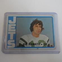 1972 TOPPS FOOTBALL #100 JOE NAMATH NEW YORK JETS