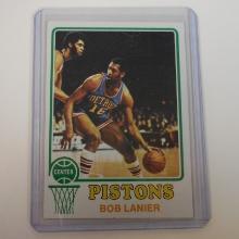 1973-74 TOPPS #110 BOB LANIER DETROIT PISTONS