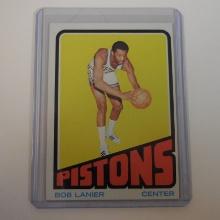 1972-73 TOPPS #80 BOB LANIER DETROIT PISTONS 2ND YEAR CARD