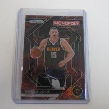 2023-24 PANINI PRIZM MONOPOLY NIKOLA JOKIC MONOPOLY SYMBOLS RED PRIZM SP