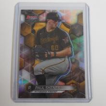 2023 BOWMAN'S BEST PAUL SKENES REFRACTOR CARD PITTSBURGH PIRATES