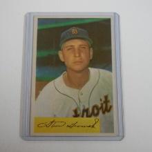 1954 BOWMAN BASEBALL #199 STEVE GROMEK DETROIT TIGERS