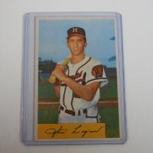 1954 BOWMAN BASEBALL #80 JOHNNY LOGAN MILWAUKEE BRAVES