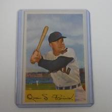 1954 BOWMAN BASEBALL #212 OWEN FRIEND CLEVELAND INDIANS