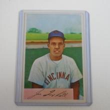 1954 BOWMAN BASEBALL #76 JOE NUXHALL CINCINNATI REDS