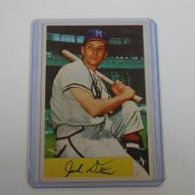 1954 BOWMAN BASEBALL #48 JACK DITTMER MILWAUKEE BRAVES