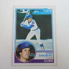 1983 TOPPS BASEBALL #83 RYNE SANDBERG ROOKIE CARD CUBS