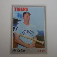 1970 TOPPS BASEBALL #640 AL KALINE DETROIT TIGERS HIGH NUMBER