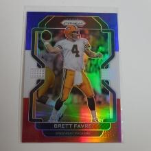 2022 PANINI PRIZM BRETT FAVRE RED WHITE BLUE PRIZM PACKERS