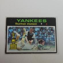 1971 TOPPS BASEBALL #5 THURMAN MUNSON TOPPS ALL STAR ROOKIE YANKEES