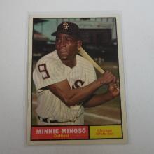 1961 TOPPS BASEBALL #380 MINNIE MINOSO CHICAGO WHITE SOX