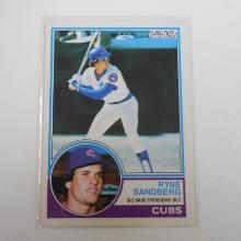 1983 O-PEE-CHEE OPC #83 RYNE SANDBERG ROOKIE CARD CUBS RC