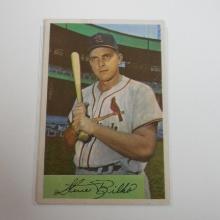 1954 BOWMAN BASEBALL #206 STEVE BILKO ST LOUIS CARDINALS