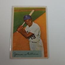 1954 BOWMAN BASEBALL #74 JAMES JUNIOR GILLIAM BROOKLYN DODGERS