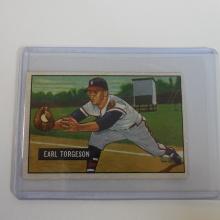 1951 BOWMAN BASEBALL #99 EARL TORGESON BOSTON BRAVES