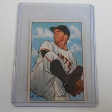 1952 BOWMAN BASEBALL #182 DAVE KOSLO NEW YORK GIANTS