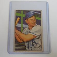 1952 BOWMAN BASEBALL #130 ALLIE CLARK PHILADELPHIA ATHLETICS