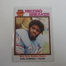 1979 TOPPS FOOTBALL #331 EARL CAMPBELL MOST RUSING YARDS ROOKIE CARD HOF RC