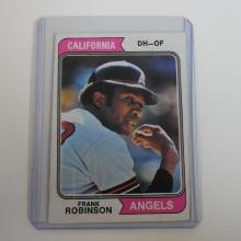 1974 TOPPS BASEBALL #55 FRANK ROBINSON CALIFORNIA ANGELS