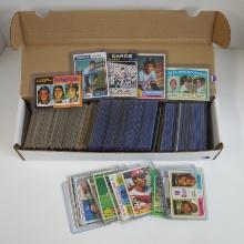 AMAZING MOSTLY 1970'S 1980'S MLB NFL NBA SPORTS CARD COLLECTION LOT LOADED