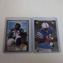 1999 TOPPS AND EDGE EDGERRIN JAMES ROOKIE CARD RC LOT COLTS