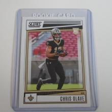 2022 PANINI SCORE CHRIS OLAVE ROOKIE CARD