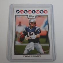 2008 TOPPS TOM BRADY NEW ENGLAND PATRIOTS