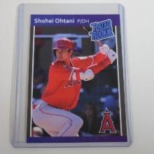 2018 COLLECTORS CUSTOMS SHOHEI OHTANI RATED ROOKIE CARD ANGELS