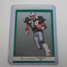 1991 FLEER  FOOTBALL BO JACKSON OAKLAND RAIDERS