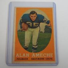 1958 TOPPS FOOTBALL #12 ALAN AMECHE BALTIMORE COLTS