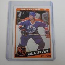 1984-85 TOPPS HOCKEY #159 MARK MESSIER NHL ALL STAR EDMONTON OILERS