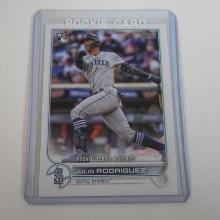 2022 TOPPS UPDATE JULIO RODRIGUEZ ROOKIE CARD MARINERS RC