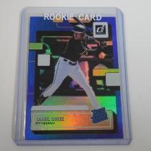 2022 DONRUSS BASEBALL ONEIL CRUZ BLUE HOLOFOIL RATED ROOKIE CARD RC PIRATES