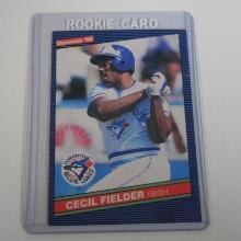 1986 DONRUSS BASEBALL CECIL FIELDER ROOKIE CARD