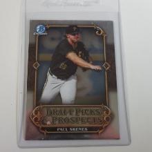 2023 BOWMAN CHROME PAUL SKENES DRAFT PICKS AND PROSPECTS ROOKIE CARD